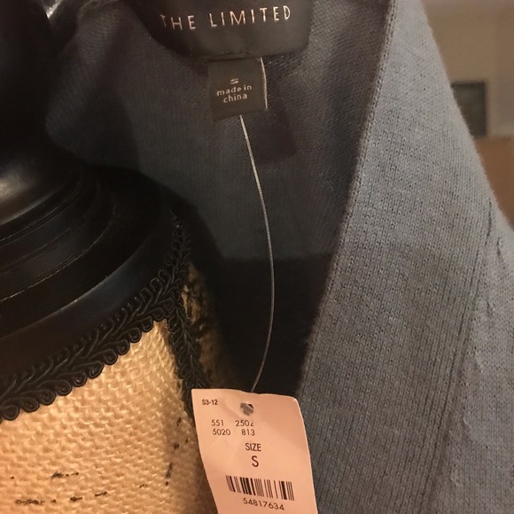 New with tags light blue sweater vest New! - Picture 2 of 2